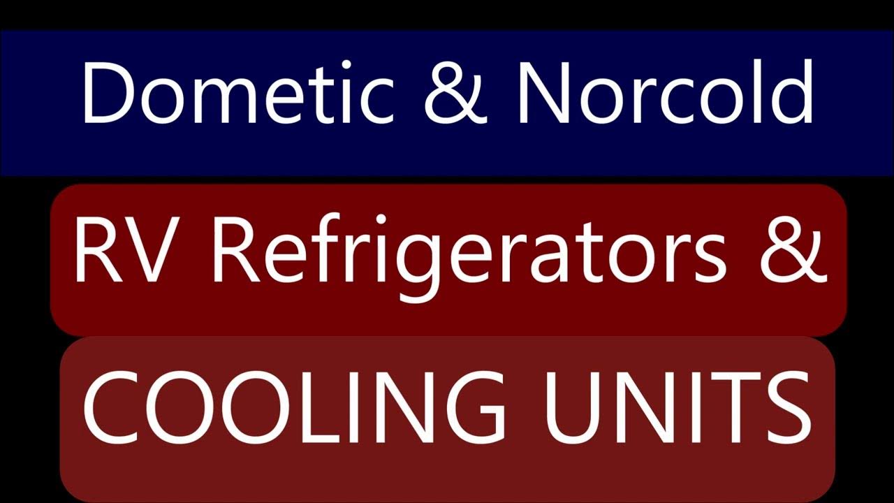 Repairing And Charging The Dometic & Norcold RV Ammonia Refrigerator On