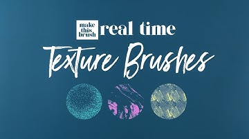 Create Texture Brushes in Real Time in PROCREATE