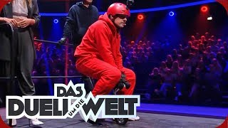 POLEN: Mini-Bike fahren - Balanciaga | Studiospiel | Duell um die Welt | ProSieben