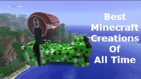 Minecraft Slideshow - Best Creations of All Time