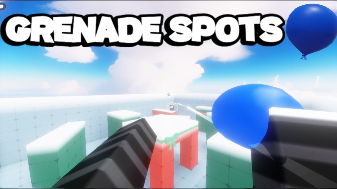 All Grenade Spots in ROBLOX RIVALS!