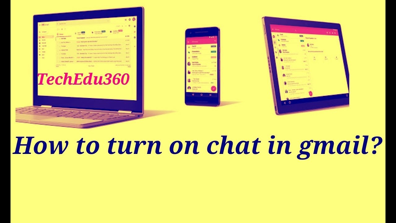 How to Enable Chat in Gmail or How to Use Gmail Using Chat in Gmail