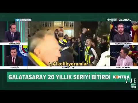 Uğur Karakullukçu ,Ahmet Ercanlar'ı Yorumlarıyla Tokat Manyağı Yaptı (Fenerbahçe-Galatasaray Maçı)
