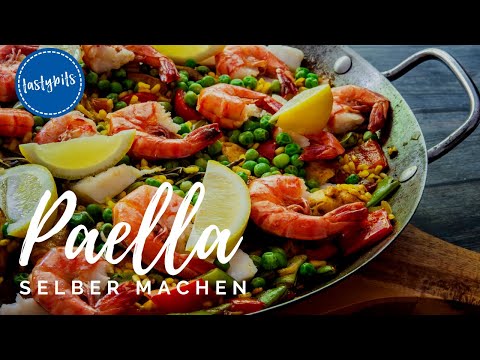 Paella selber machen (REZEPT) | So schnell & einfach geht's! 😋