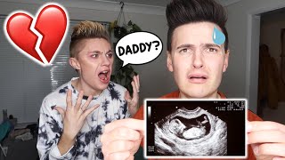 I CHEATED AND GOT HER PREGNANT PRANK *he goes MAD!*