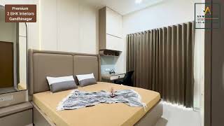 Stunning 2BHK Interior Design in Gandhinagar, Gift City | Premium Turnkey Project | Full Home Tour screenshot 2
