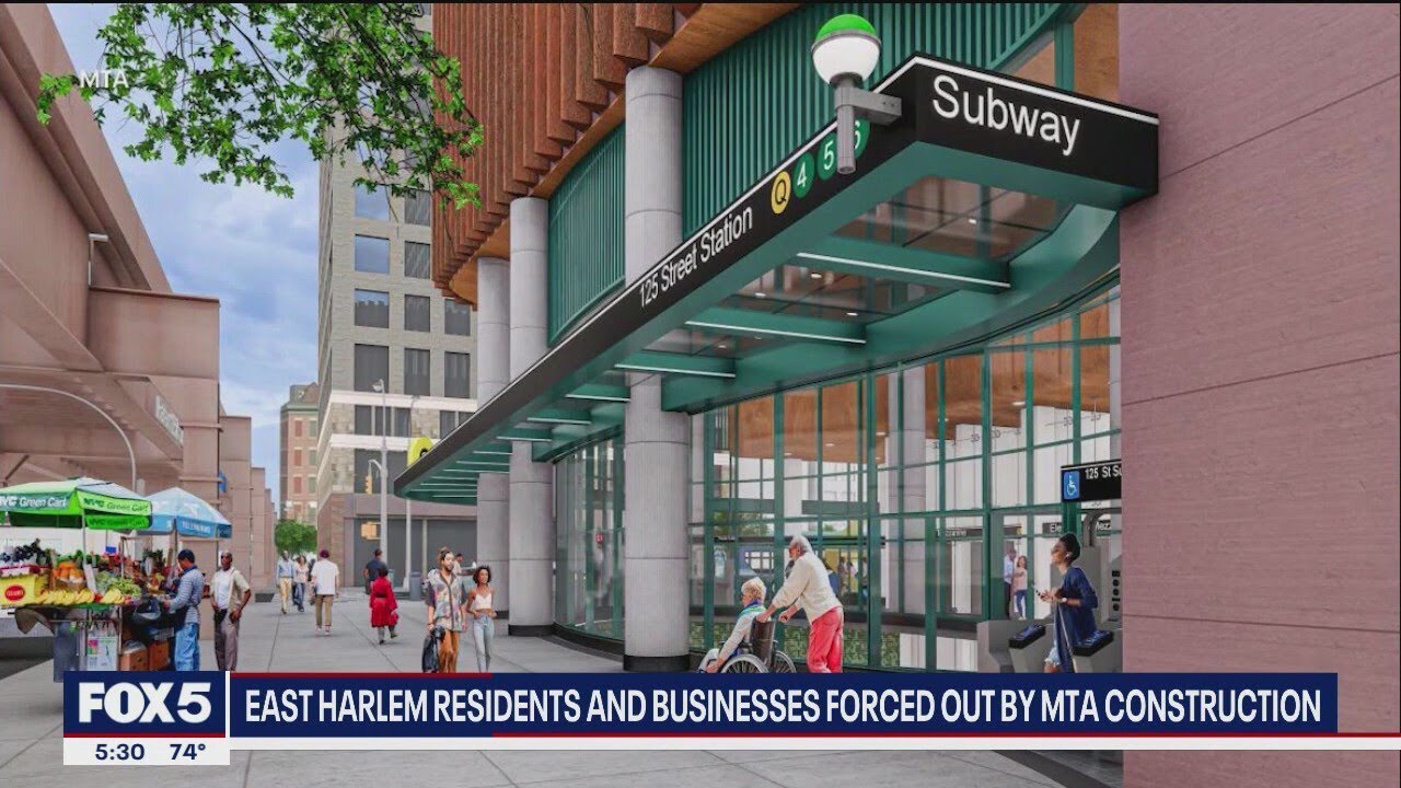 East Harlem residents and businesses forced out by MTA construction