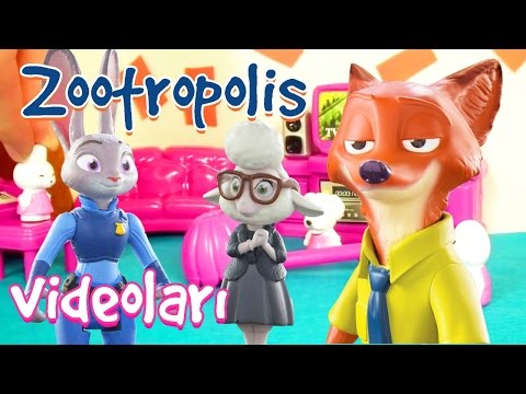 Zootropolis çizgi Film Oyuncakları Ile #çocukvideoları 1. Seçkin Bölümler. Full Türkçe Izle!