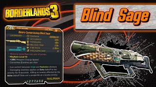 Legendary Item Guide | Blind Sage | [Borderlands 3]