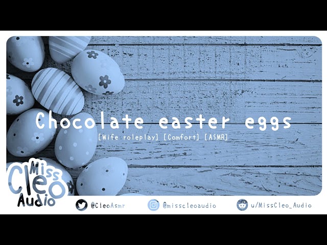 ASMR: Chocolate easter eggs [Wife roleplay] [Egg hunt] [Domestic] [Memories] [Pillowtalk] [Hiding]