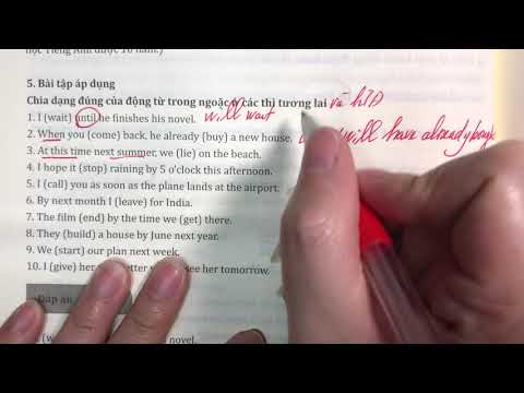 Tương Lai Hoàn Thành - Lấy gốc TA: thì tương lai hoàn thành và tương lai hoàn thành tiếp diễn