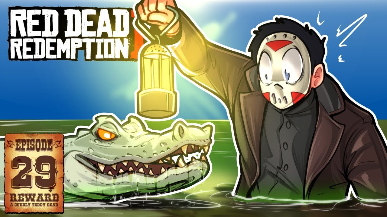 horseshoe bend CREEPY WALK, BEAR ATTACKS & GIANT GATOR ! - RED DEAD REDEMPTION 2 - Ep. 29!