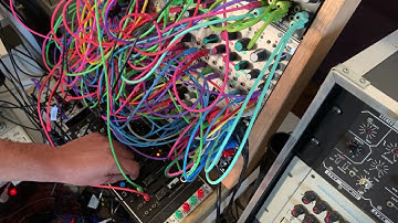 Jamming with a Rykm185 and Telharmonic - Eurorack Modular