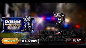 US POLICE TRANSFORM ROBOT CAR || Super Mobile Games || Android Gameplay