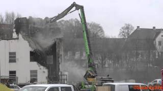 4K| Volvo EC480E High Reach Excavator In Demolition