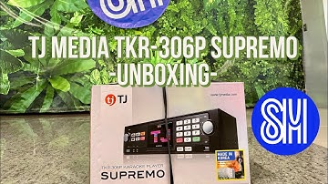TJ Media TKR-306p Supremo Unboxing
