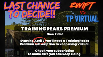The 3 main reasons I am leaving Zwift for Training Peaks Virtual