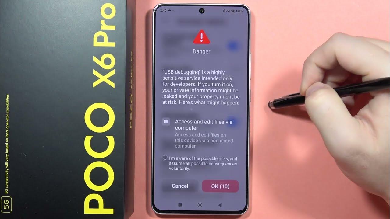 Poco x6 pro enable usb debugging howtodevices youtube