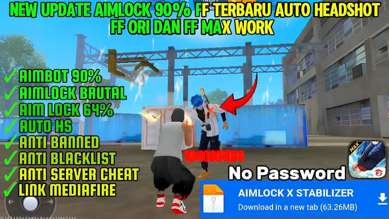 NEMBAK BADAN HS‼️REGEDIT FF AUTO HEADSHOT TERBARU 2026 ANTI BANNED & NO PASSWORD