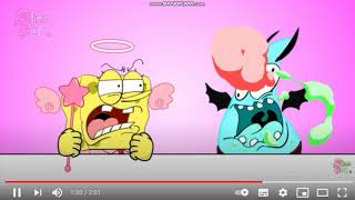 Pink Food Vs Black Food Challenge Spongebob Mukbang Numa Cat Goat Said Hey Its Me Goat