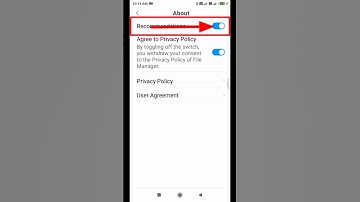 File manager😱 recommendations setting ko on kaise kare😱 #shorts #videos #viral😱