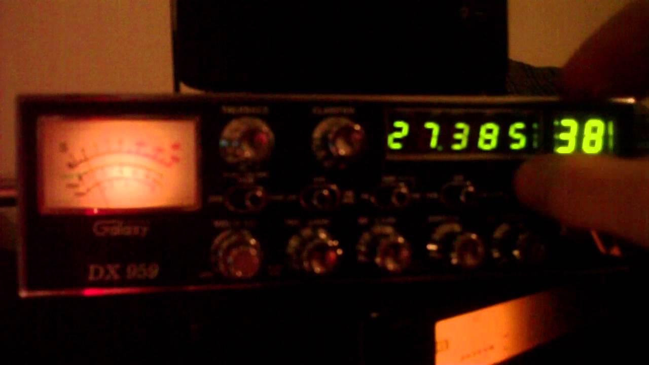 Galaxy DX 959 AM/SSB CB Radio + Diamond TS750 Noise Filter