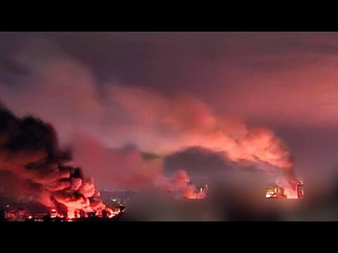 Kiev, Patlamalarla Geceyi