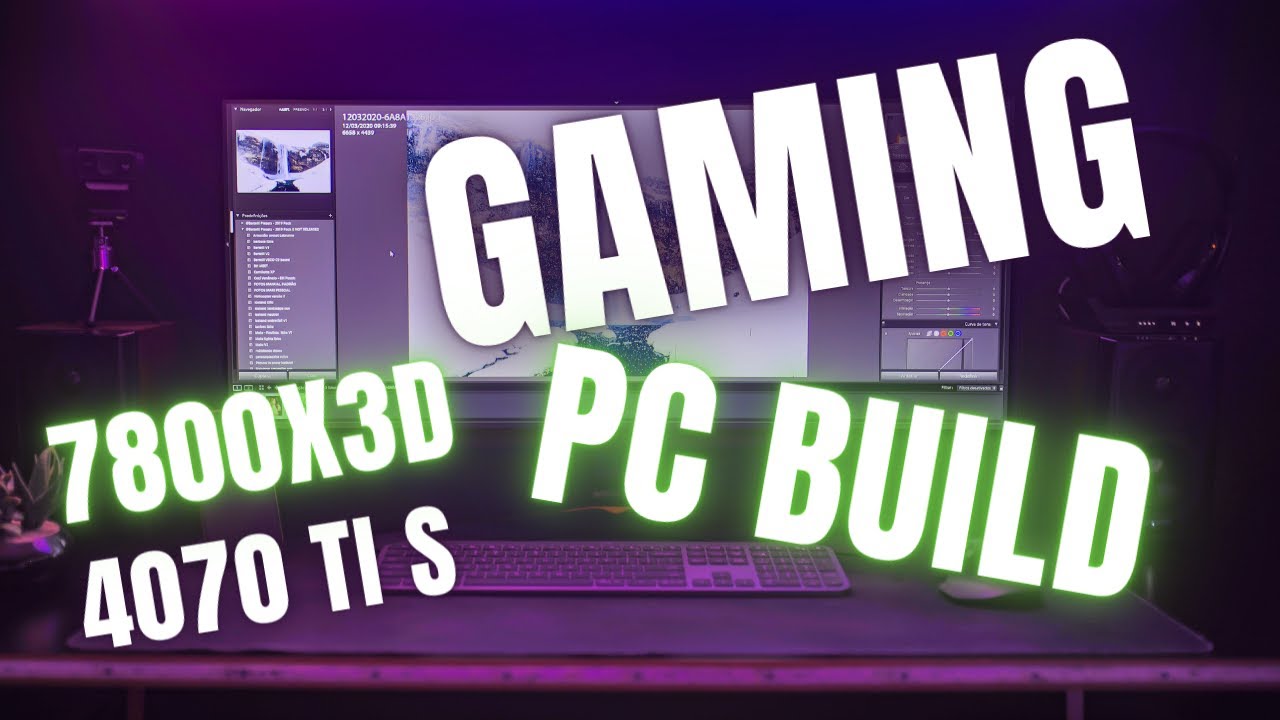 PC Build Tutorial - 7800X3D and RTX 4070 Ti Super #pcbuild - YouTube