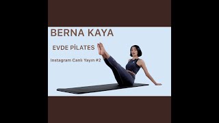 Mat Pilates-Evde Pilates- Instagram Canli Yayin