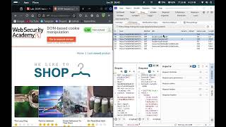 DOM-based cookie manipulation | Web Security Academy | PortSwigger Labs