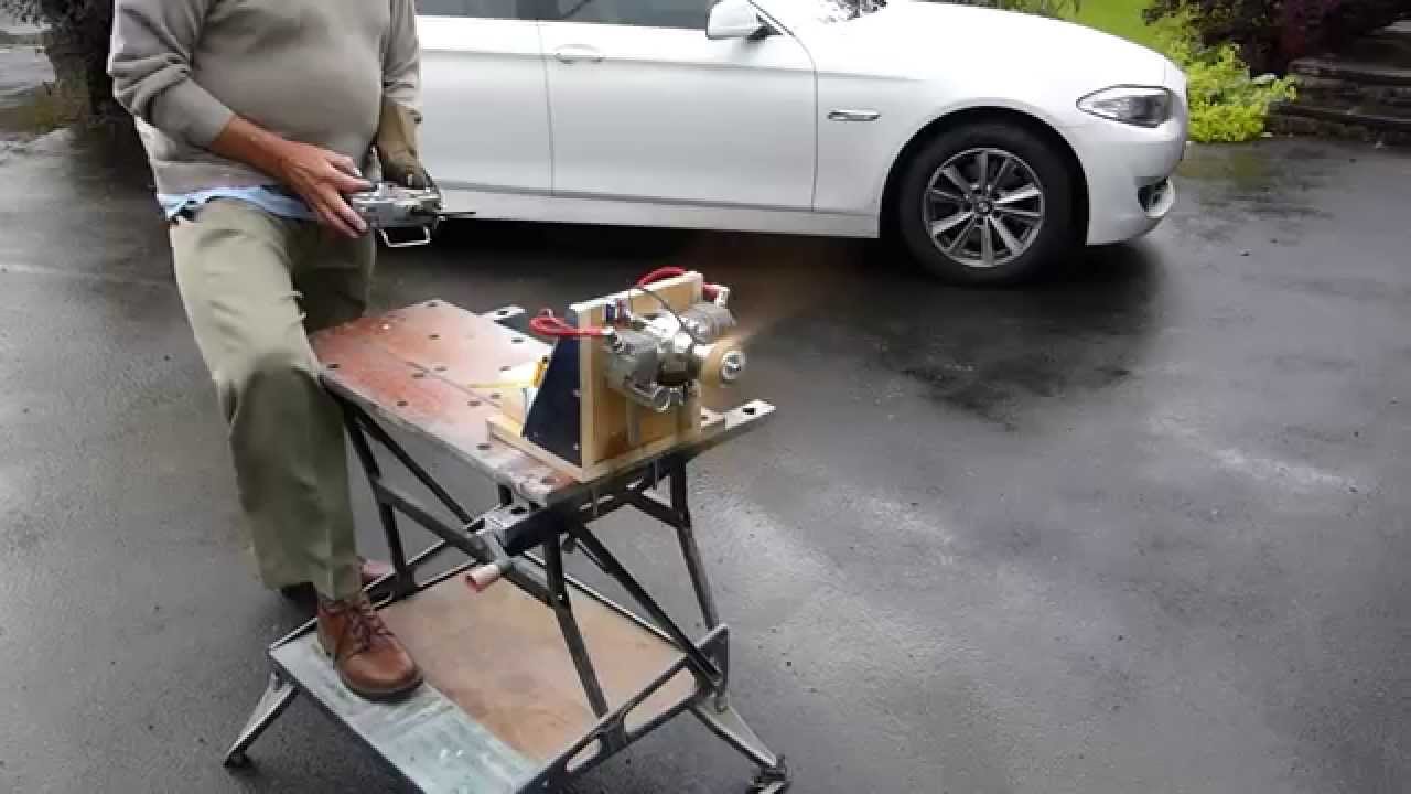 XYZ 53cc first proper test run. YouTube