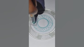 This beautiful shape with a small mistake – can you spot anothシ #asmrvideo #satisfying #art #pattern