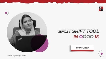 How to Split Shift in Odoo 18 Planning | Odoo 18 Planning Tutorials | Odoo 18 Functional Tutorials