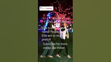 Ellie! Comment your name and I will rate it! Video in background: @ryane.rr #preppy