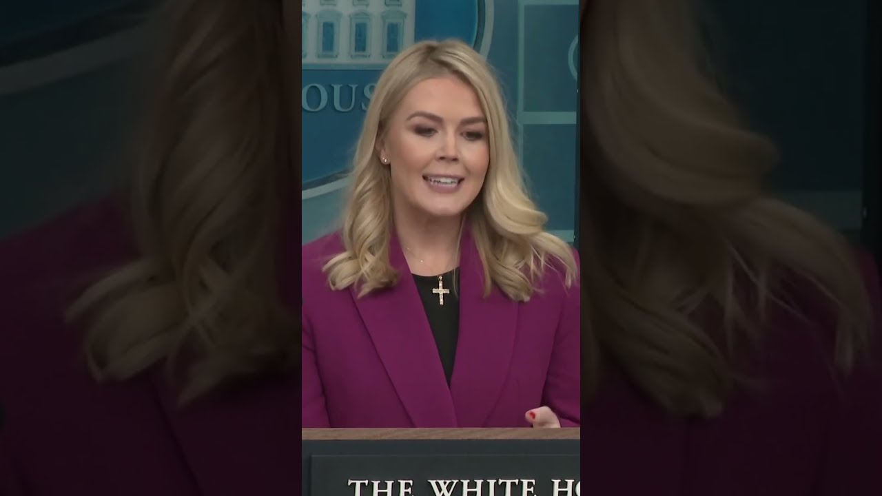 Karoline Leavitt On Trump S Funding Priorities