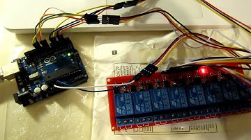 Arduino with 8-Channel Relay Board