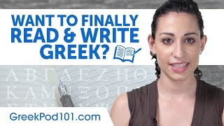 Learn Greek Alphabet - How to Read and Write Greek