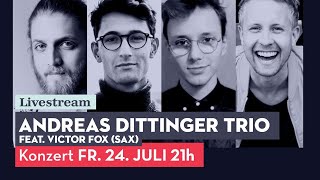 Andreas Dittinger Trio feat. Victor Fox - livestream concert at Jazzkeller