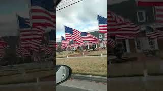 Driving Through Ringgold, Ga Honoring All Veterans