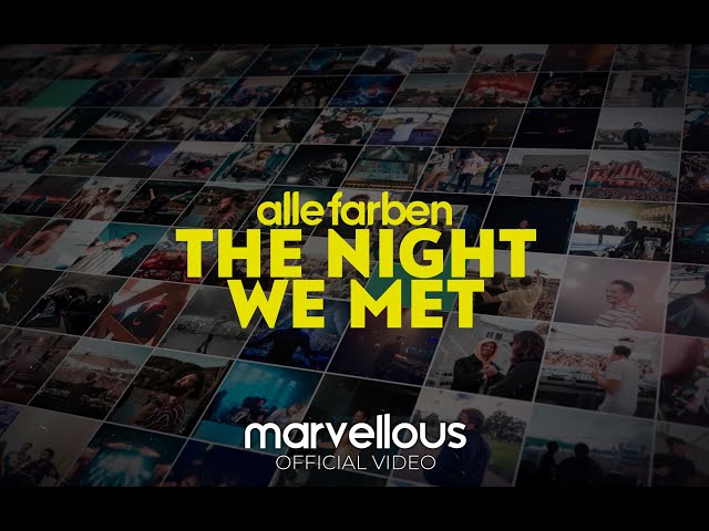 Alle Farben - The Night We Met