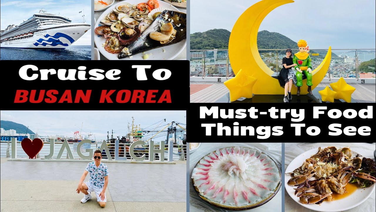 Japan Korea Cruise: BUSAN - Food - Sightseeing - Shopping - Diamond Princess