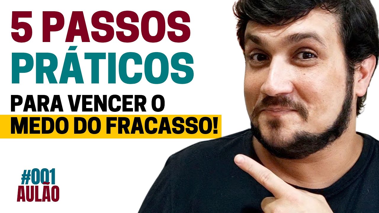 O que FAZER para SUPERAR o MEDO do FRACASSO | Alex Nielsen - YouTube