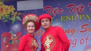 Tiết mục văn nghệ của đội nhân sự. (Tất niên Ocean sky 2019)