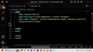 HTML5 - 8 - The body Element