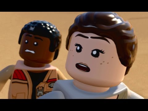 LEGO Star Wars: The Force Awakens Walkthrough Part 4 - Niima Outpost