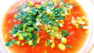 Китайская кухня. Томатный суп с говядиной по-китайски Китайская кухня. Томатный суп с говядиной по-китайски