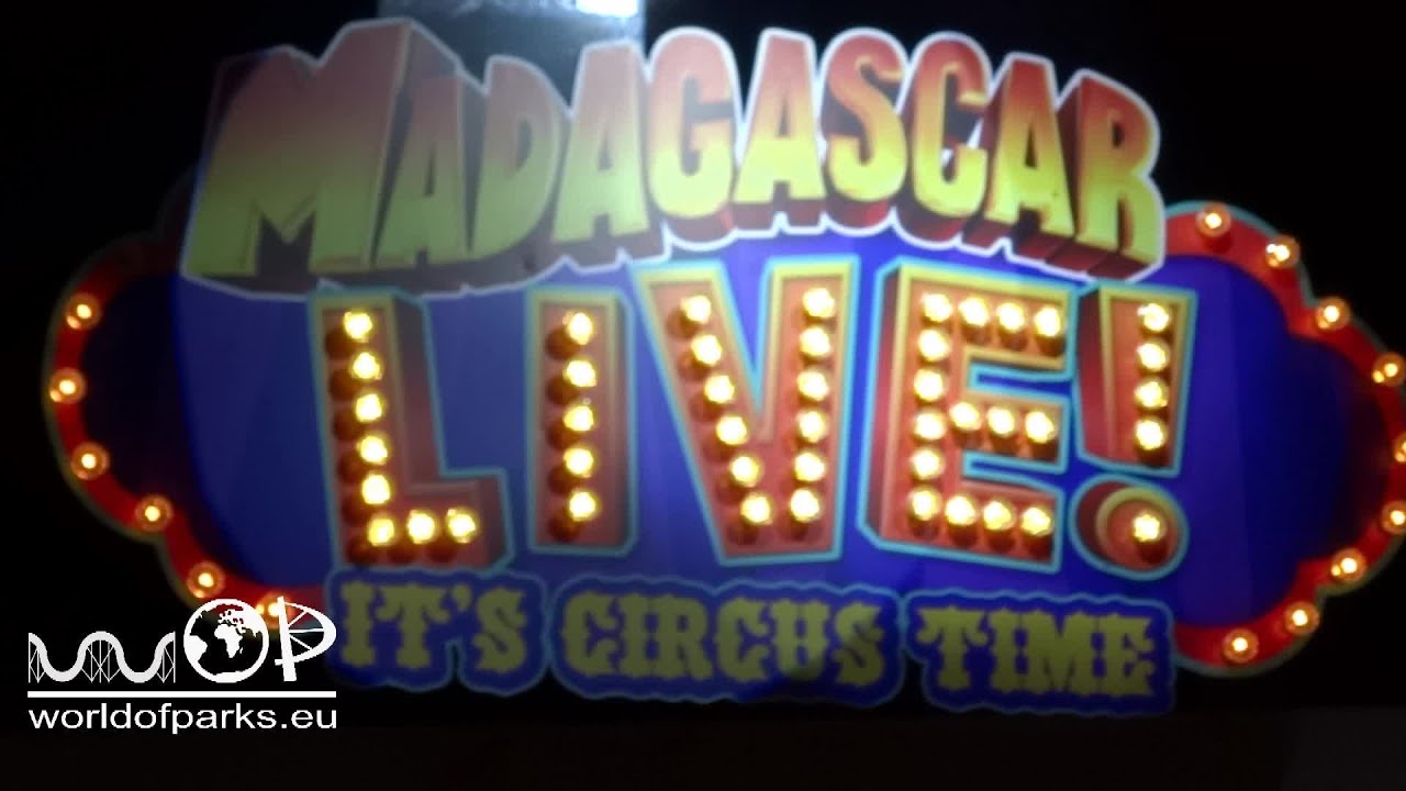 Madagascar LIVE! It's circus time - Heide Park Resort - Show HD komplett