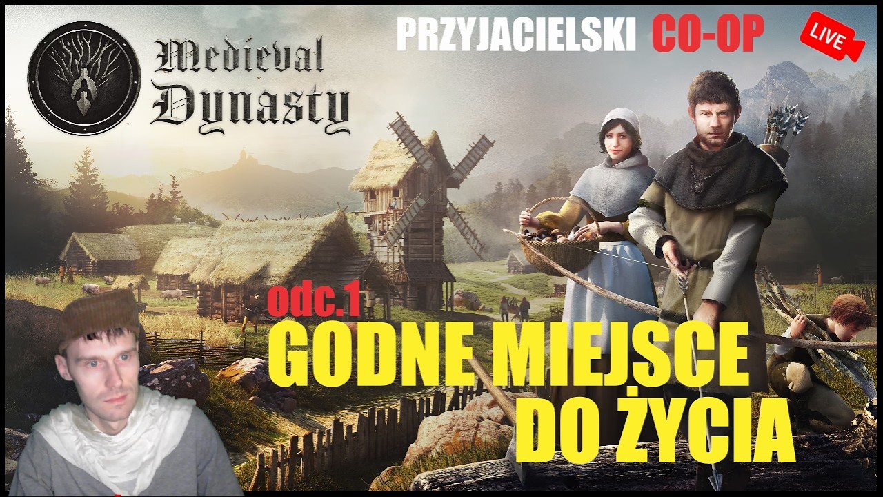 PRZYJACIELSKI CO-OP | MEDIEVAL DYNASTY | na żywo