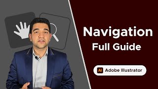 Navigating in Adobe Illustrator — Zoom, Hand Tool & Smart Shortcuts