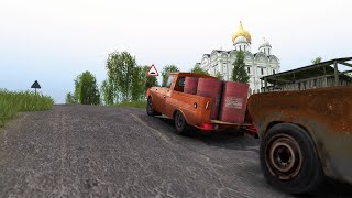 Ехал на москвиче за смазочными материалами и за заправкой обнаружил заброшенный кузов 21-ой Волги.